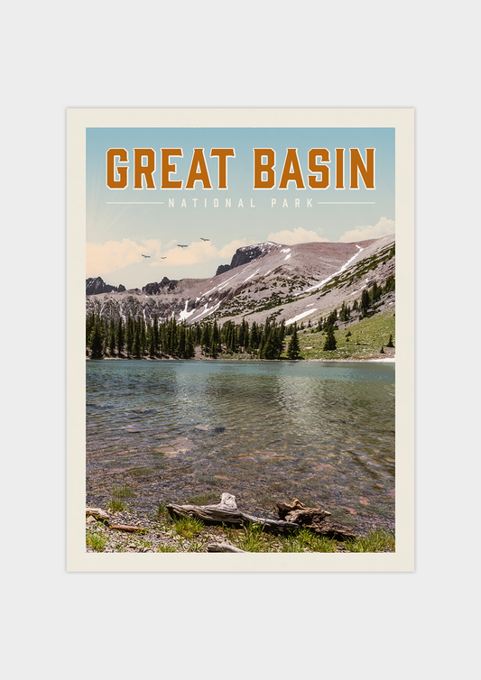 Great Basin Vintage National Park Poster | Vintaprints