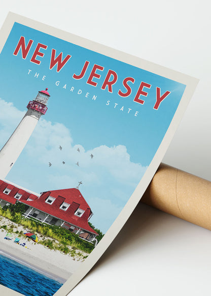 New Jersey - Vintage Travel Poster