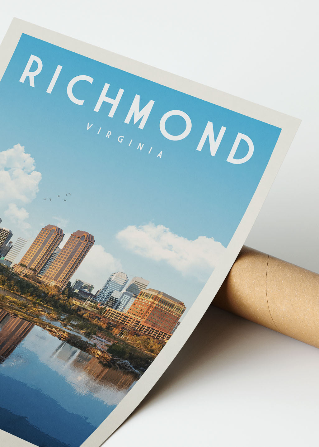 Richmond, Virginia - Vintage Travel Print - Vintaprints