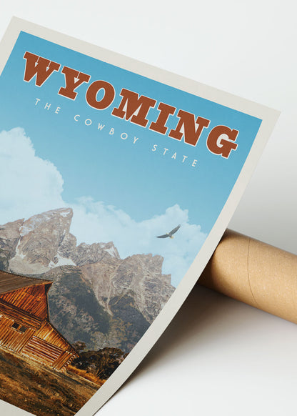 Wyoming - Vintage Travel Poster