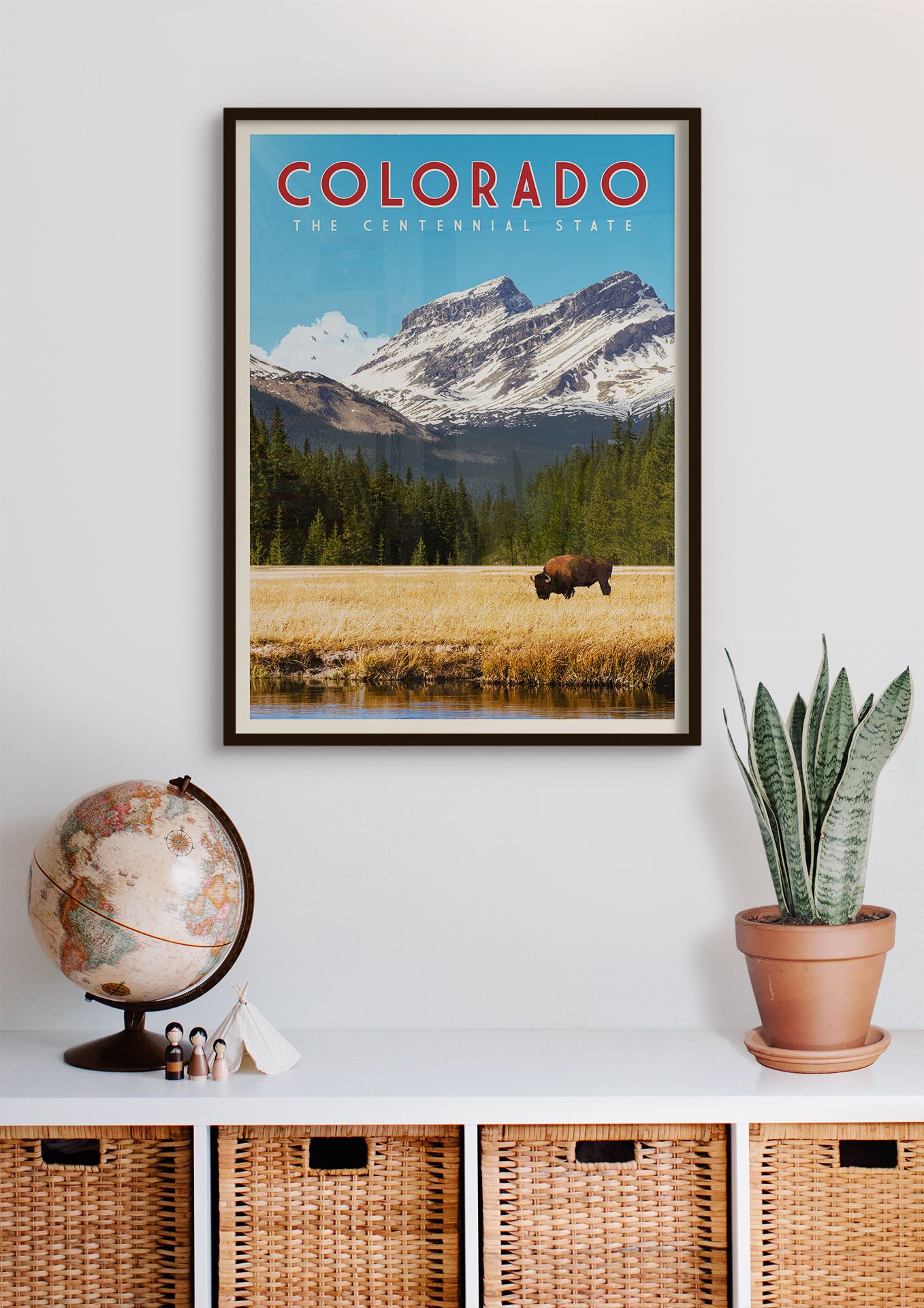Colorado - Vintage Travel Print - Vintaprints