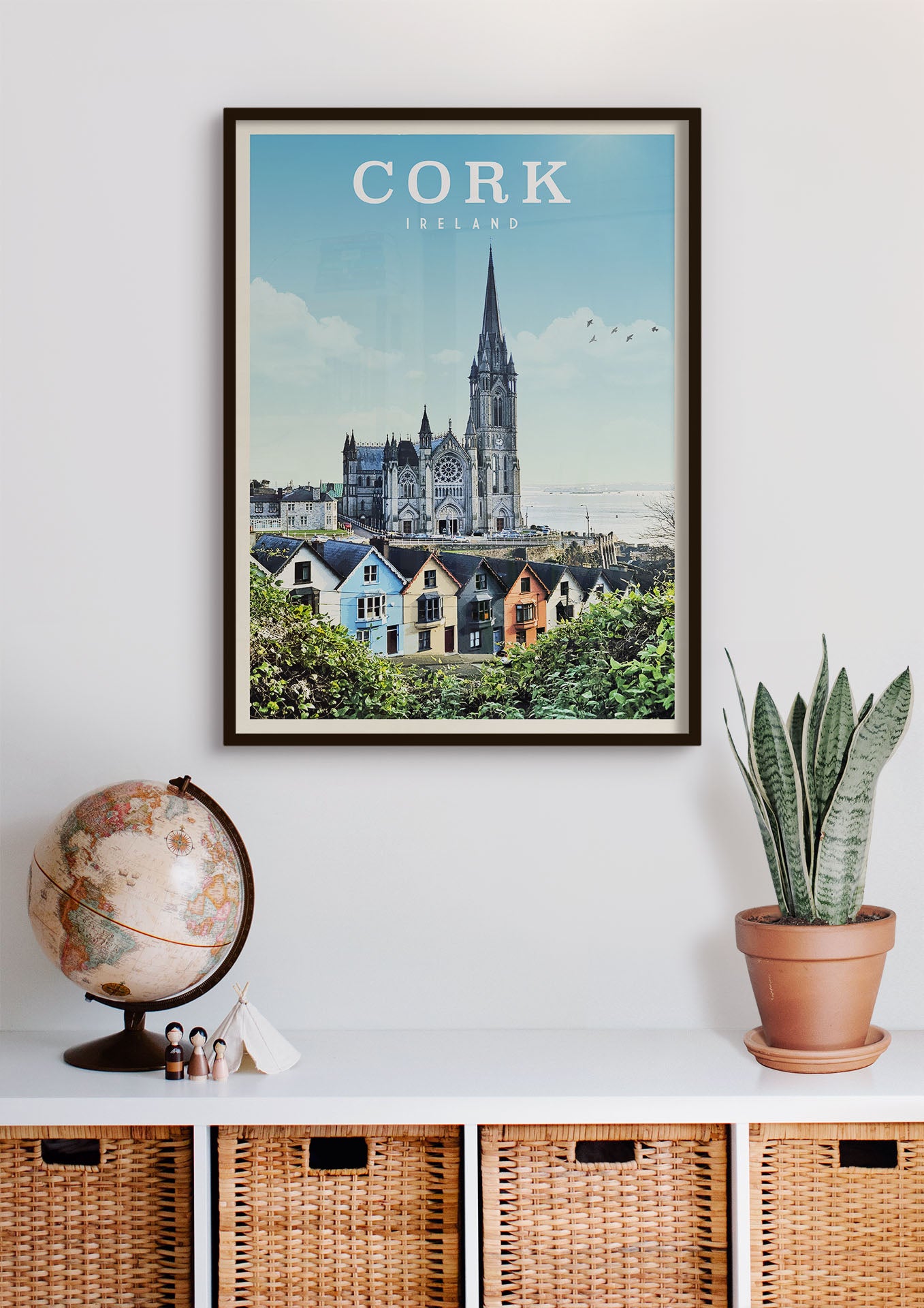 Cork, Ireland- Vintage Travel Print - Vintaprints