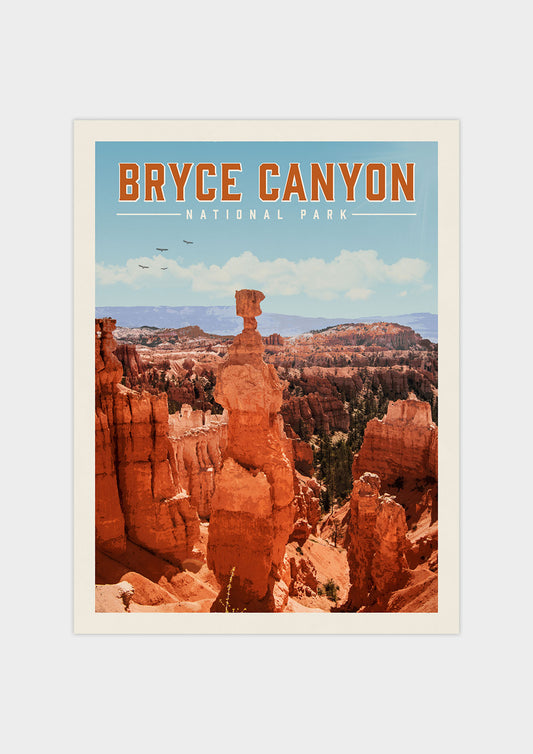 Bryce Canyon Vintage National Park Poster | Vintaprints