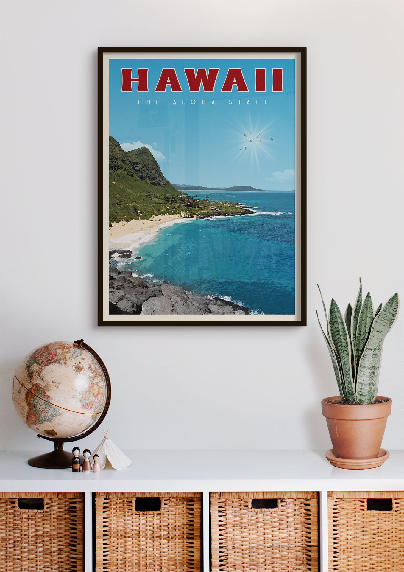 Hawaii - Vintage Travel Print - Vintaprints