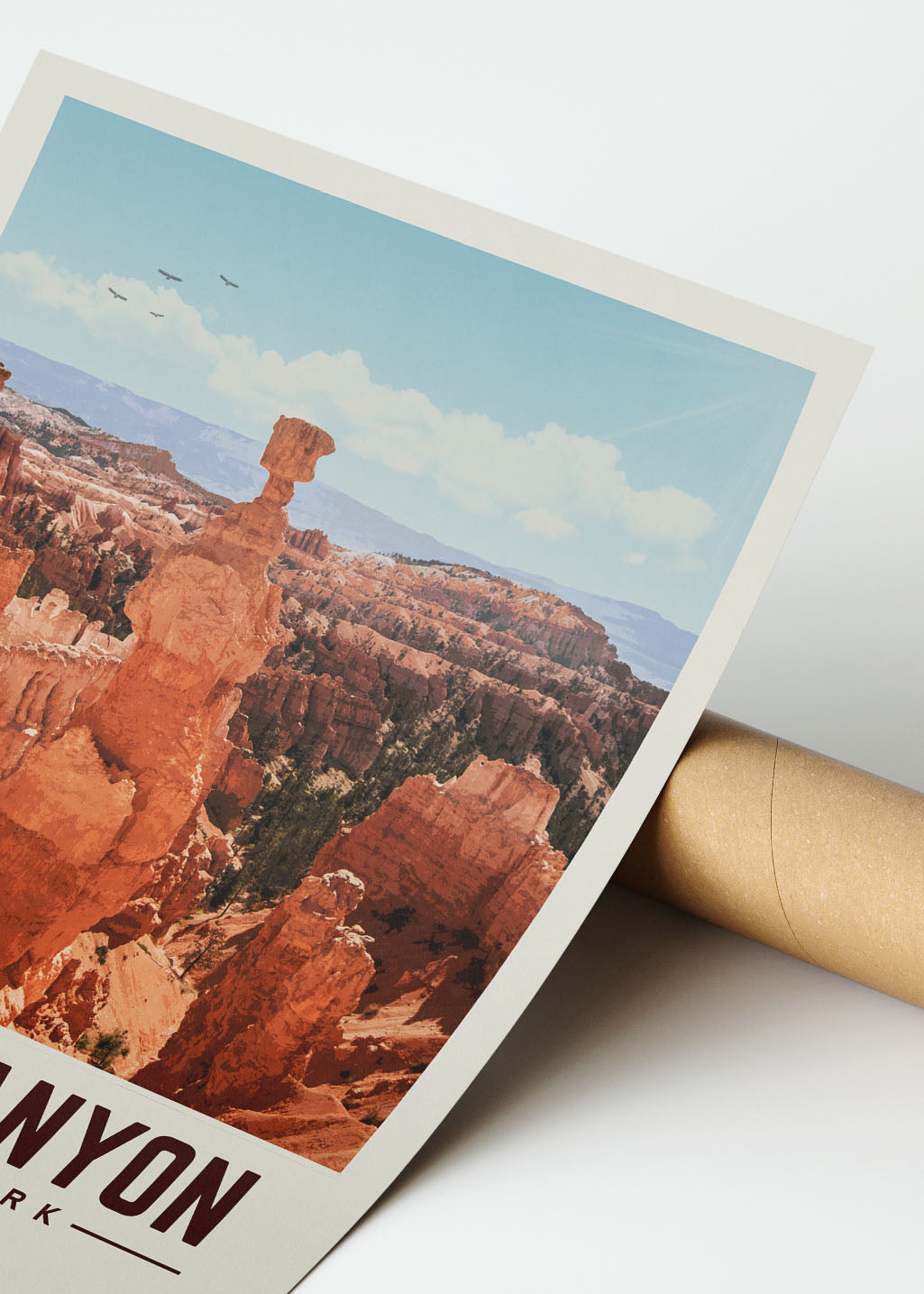 Bryce Canyon Minimalist National Park Poster
