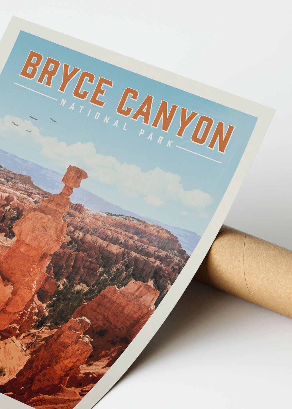 Bryce Canyon Vintage National Park Poster