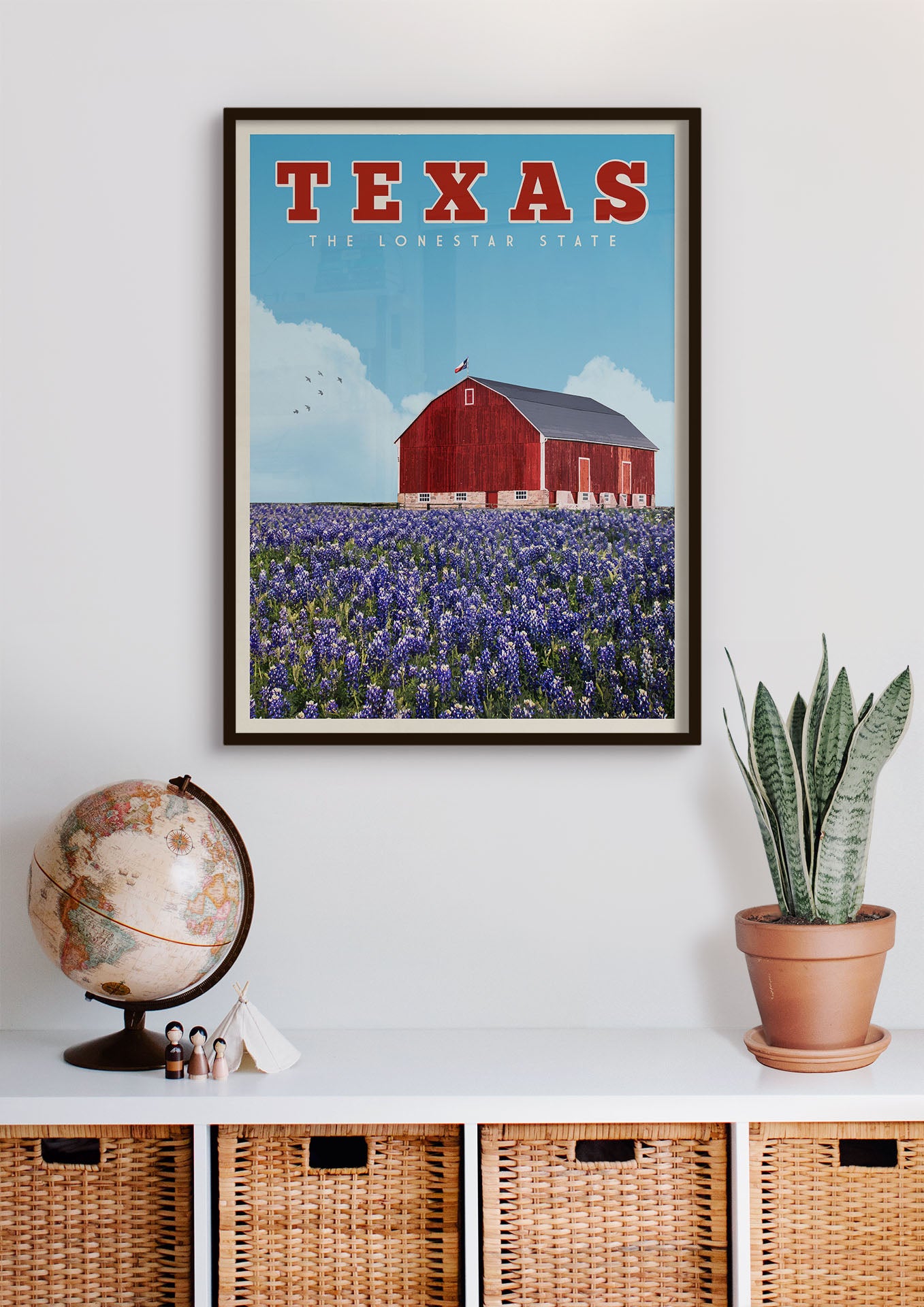 Texas - Vintage Travel Poster