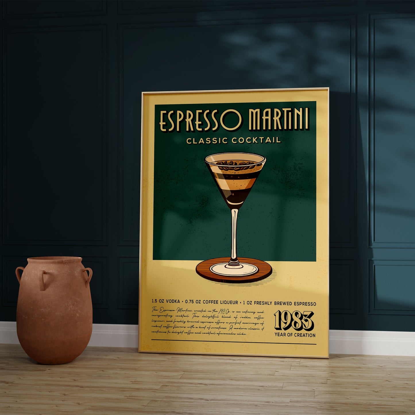 Espresso Martini - Classic Cocktail Poster