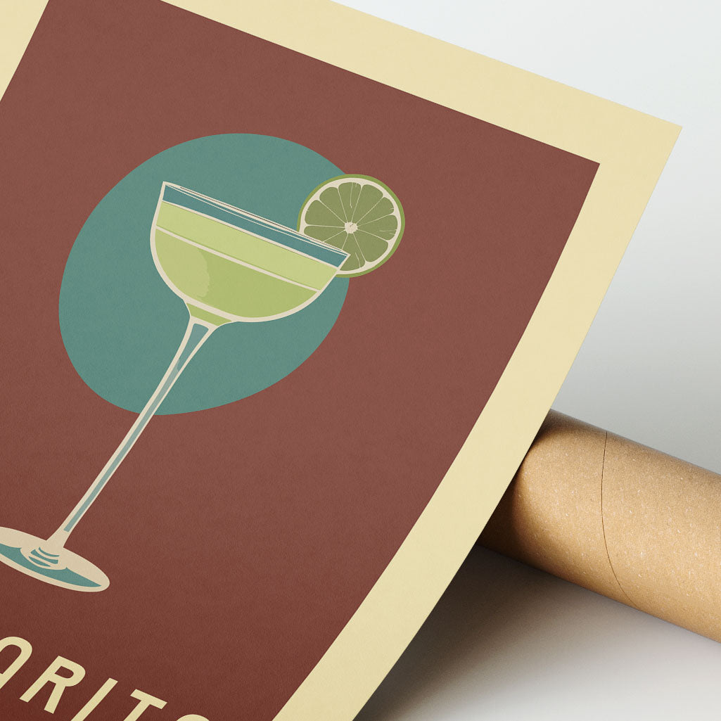 Margarita - Vintage Cocktail Poster