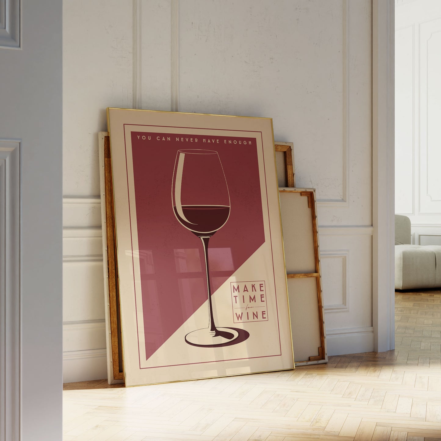 Wine - Vintage Cocktail Poster