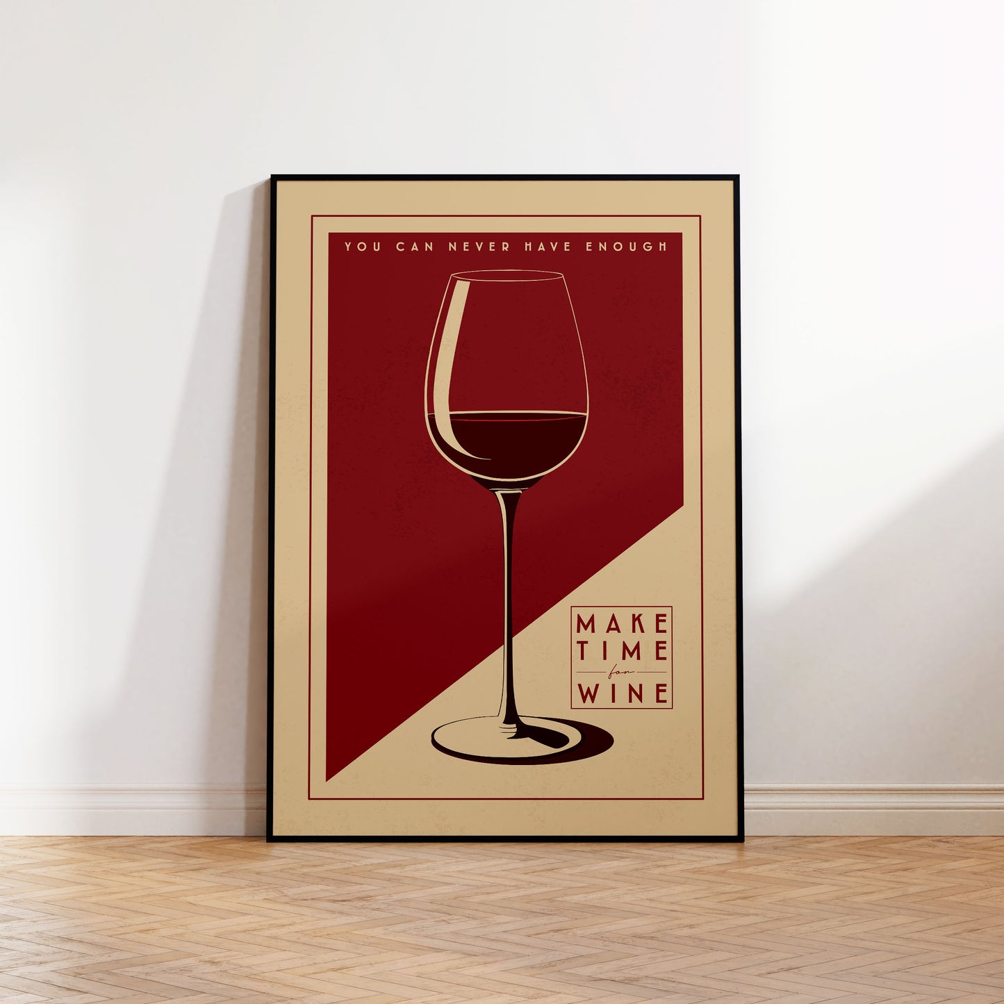 Wine - Vintage Cocktail Bar Art