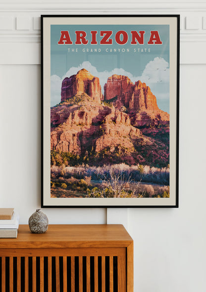Arizona - Vintage Travel Print - Vintaprints