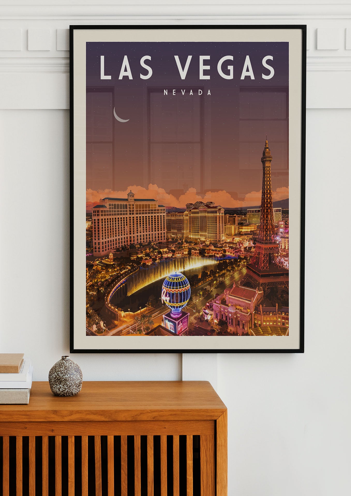 Las Vegas, Nevada - Vintage Travel Print - Vintaprints