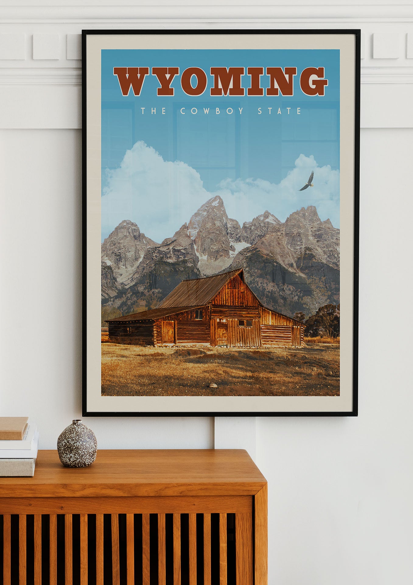 Wyoming - Vintage Travel Poster