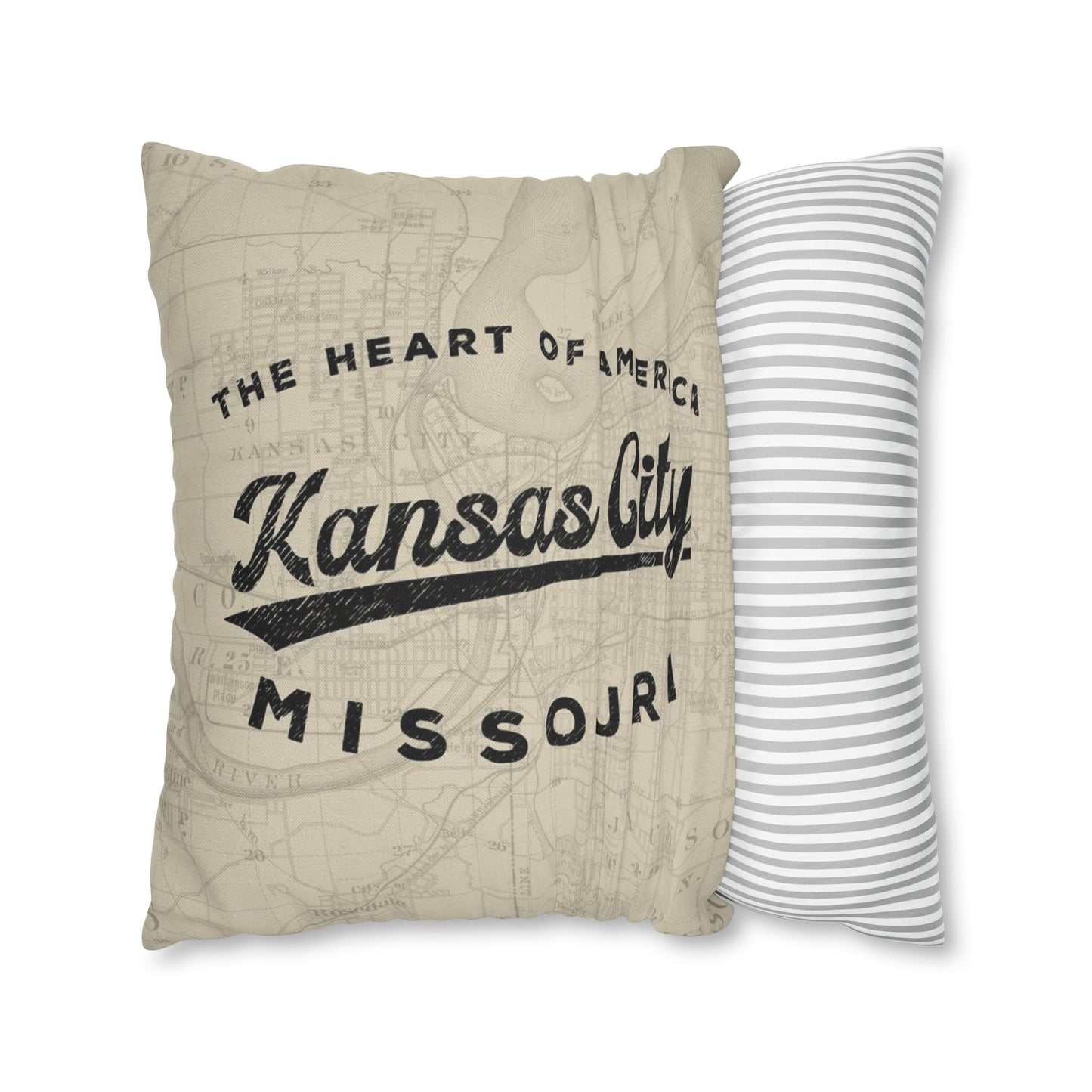 Kansas City Missouri Throw Pillow
