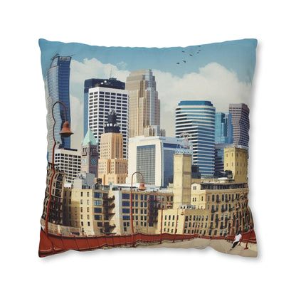 Minneapolis Minnesota Throw Pillow