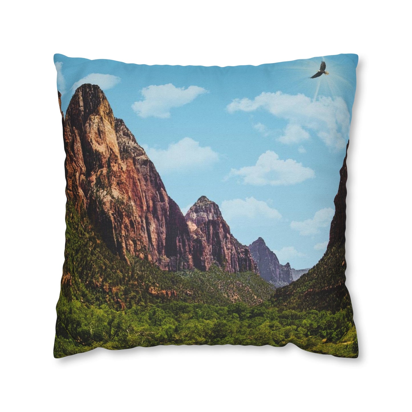 Zion National Park Throw Pillow
