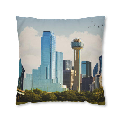 Dallas Texas Throw Pillow