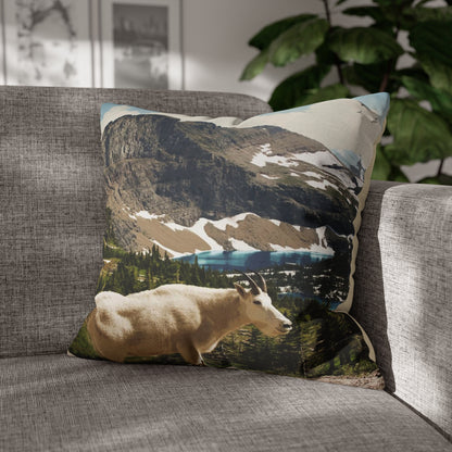 Glacier National Park Throw Pillow