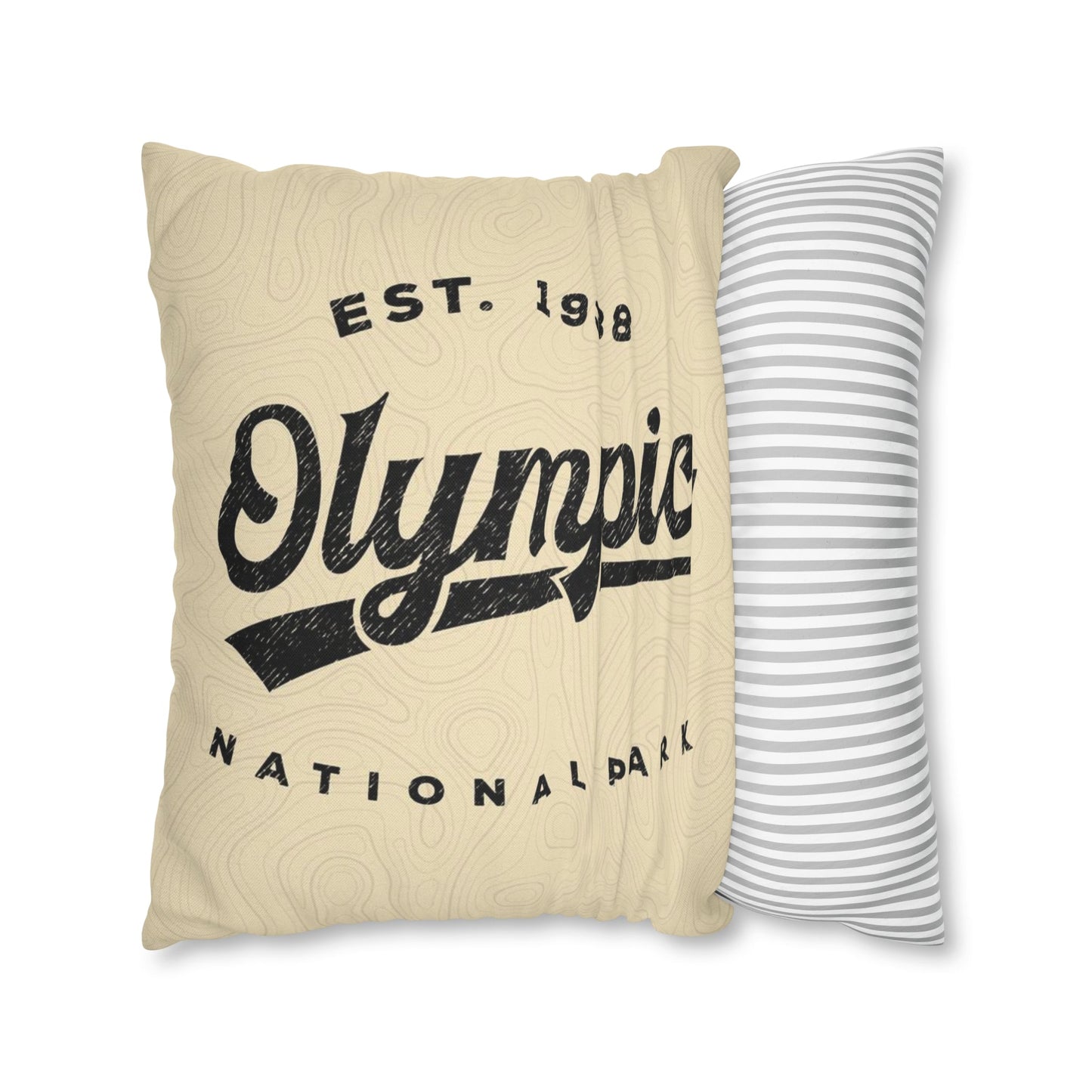 Olympic National Park Throw Pillow