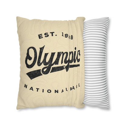 Olympic National Park Throw Pillow
