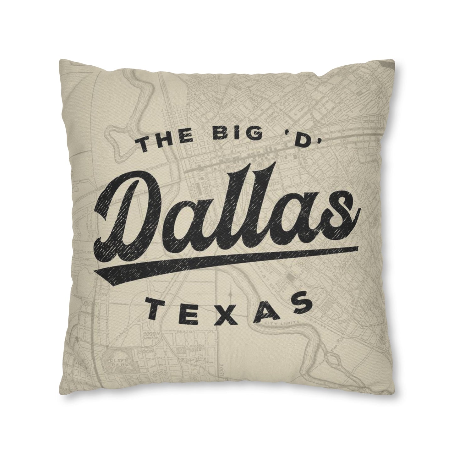 Dallas Texas Throw Pillow