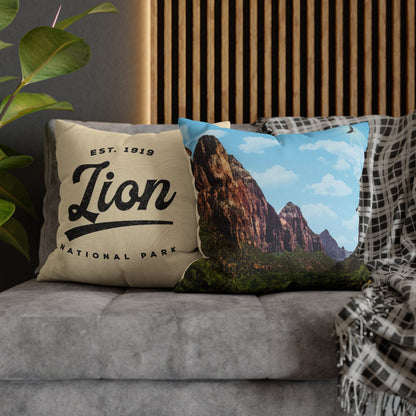 Zion National Park Throw Pillow