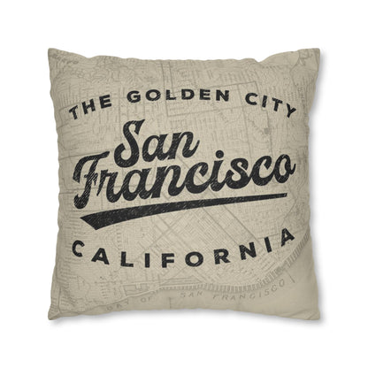 San Francisco California Throw Pillow