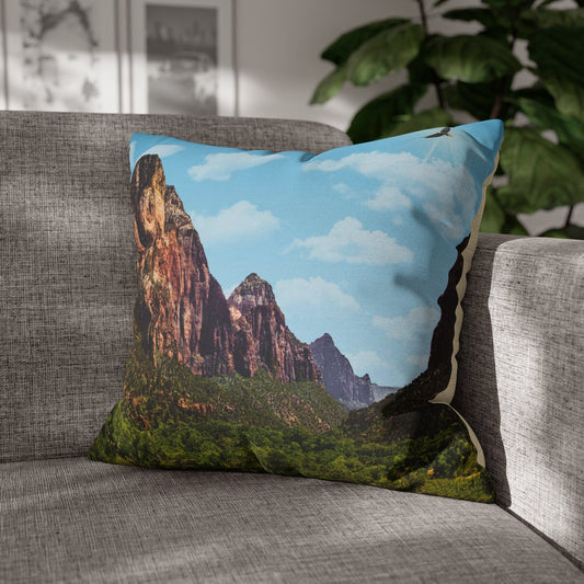 Kings Canyon National Park California, Decorative Pillow, Usa Travel P –  georgemillerart