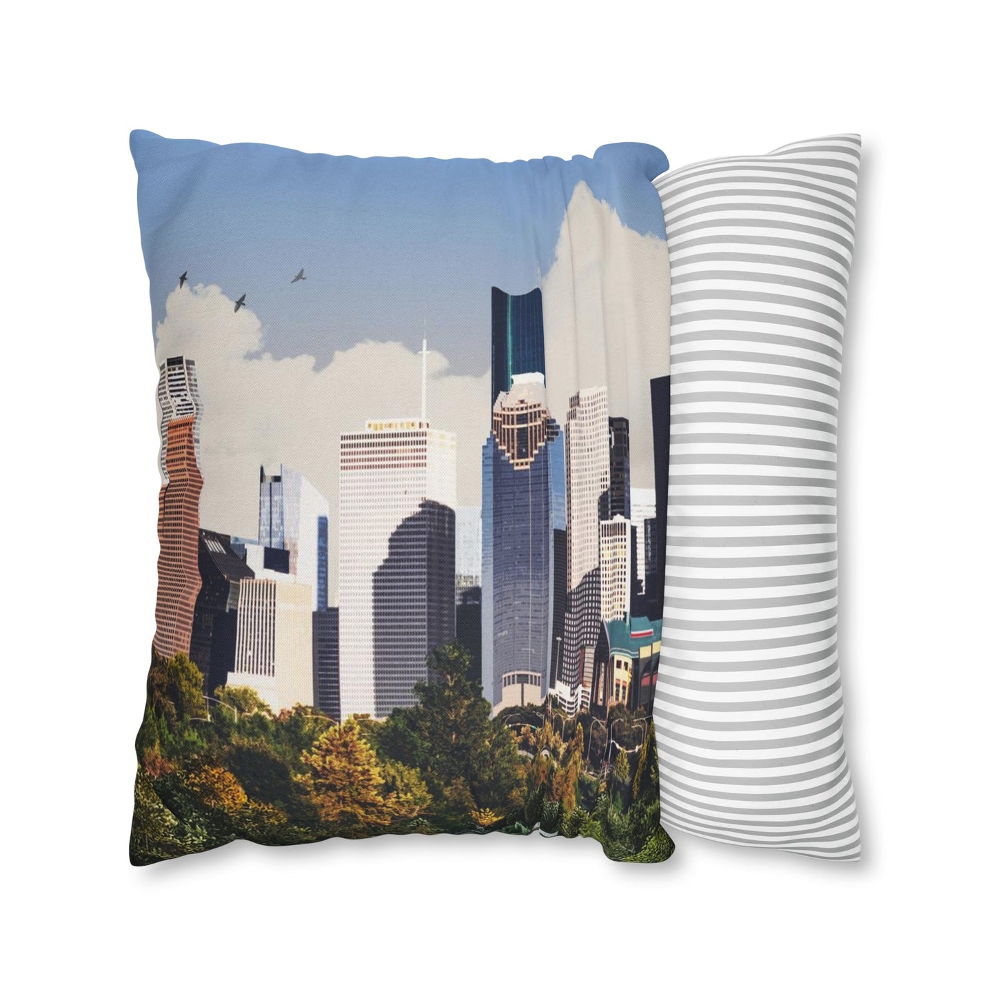 Houston Texas Throw Pillow