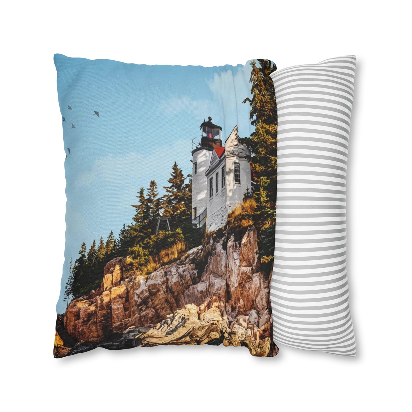 Acadia National Park Throw Pillow