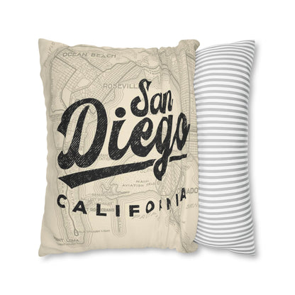 San Diego California Throw Pillow